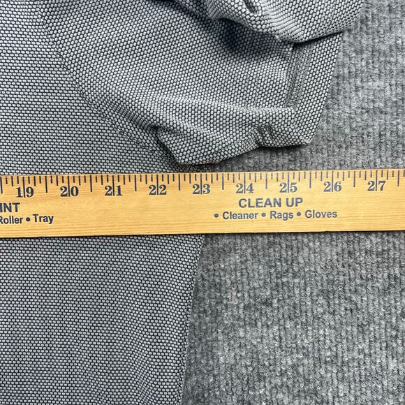 Kuhl Polo Shirt Men's Large Gray Geometric Allover Double Chest Pockets Stretch - Picture 5 of 10